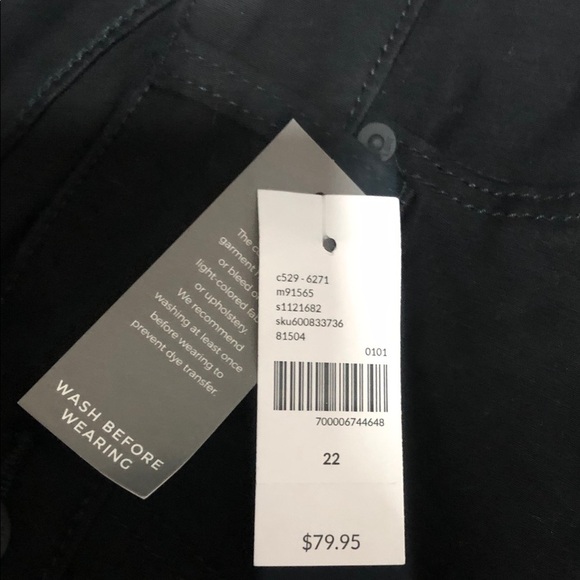 Lane Bryant Classic Black jeans plus size - Picture 4 of 6